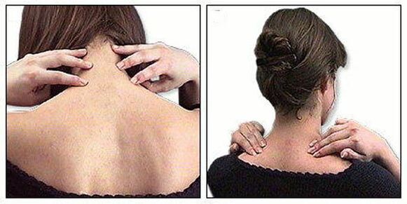 颈部骨软骨病的生存按摩